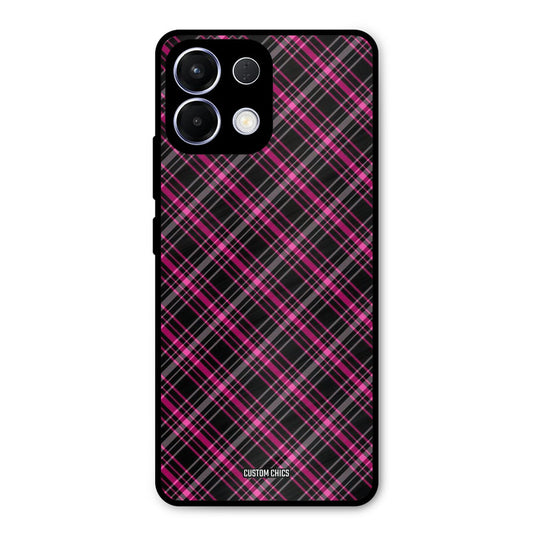Check Fabric Oppo K13 5G Mobile Back Cover - Aesthetic PrintShield Case