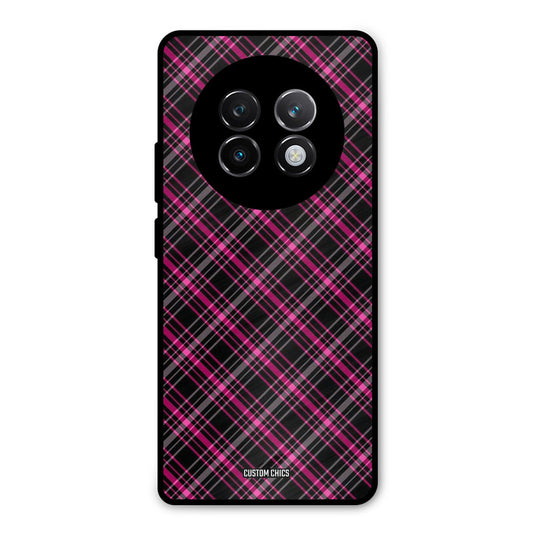 Check Fabric Realme 13 Plus Mobile Back Cover - Aesthetic PrintShield Case