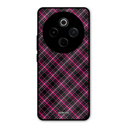 Check Fabric iQoo Z10 Mobile Back Cover - Aesthetic PrintShield Case