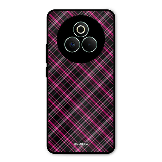 Check Fabric Realme P3 Pro 5G Mobile Back Cover - Aesthetic PrintShield Case
