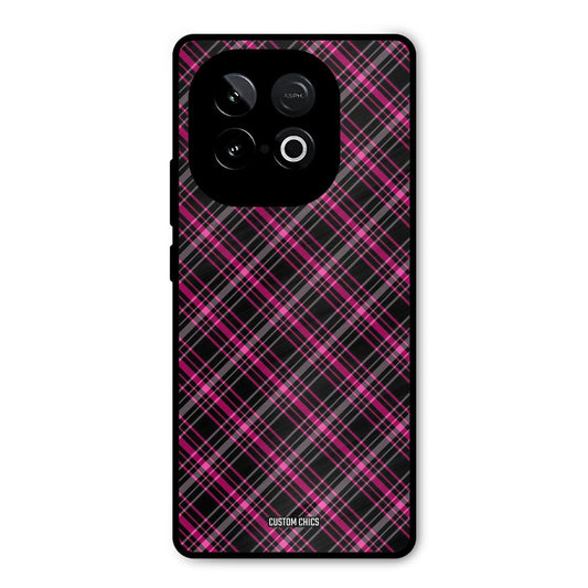 Check Fabric iQOO Neo 10 Mobile Back Cover - Aesthetic PrintShield Case