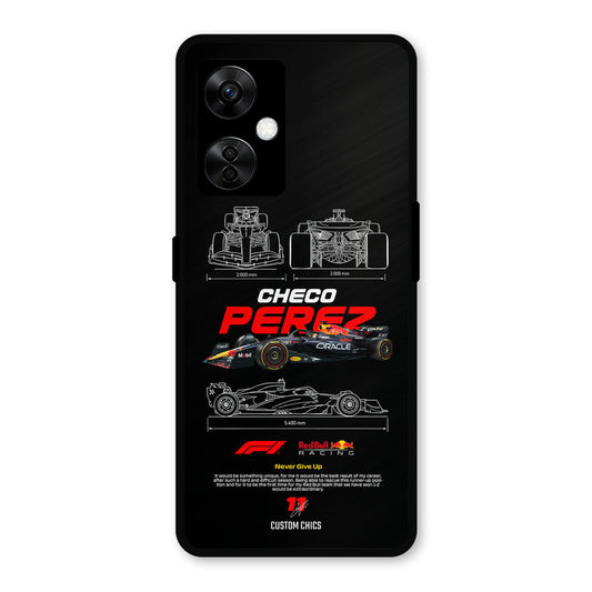 Checo Perez OnePlus Nord CE 3 Lite Mobile Back Cover - Car&Bike PrintShield Case