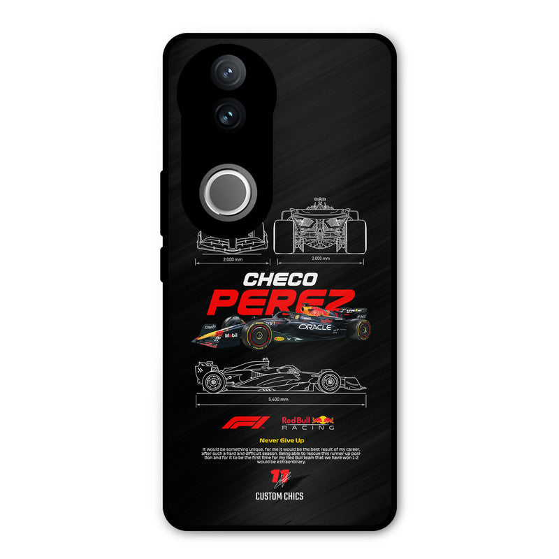 Checo Perez Vivo V50e Mobile Back Cover - Car&Bike PrintShield Case