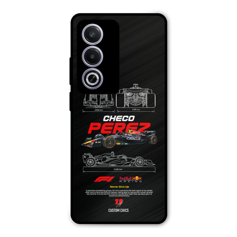 Checo Perez Oppo K12x Mobile Back Cover - Car&Bike PrintShield Case