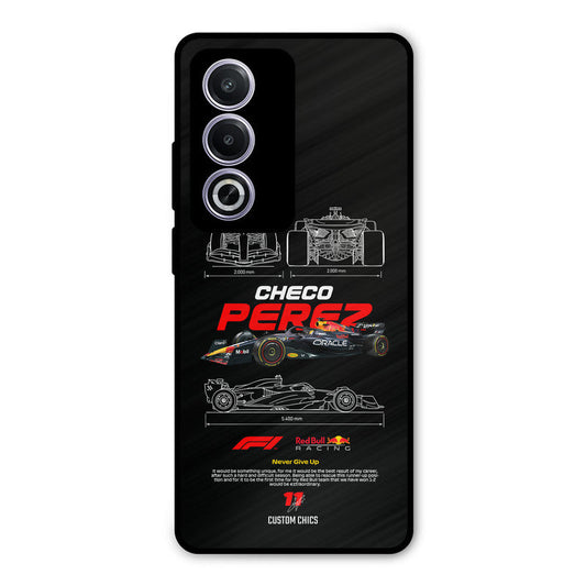 Checo Perez Oppo K12x Mobile Back Cover - Car&Bike PrintShield Case