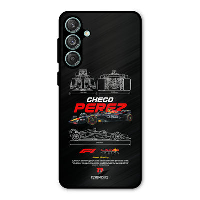 Checo Perez Samsung Galaxy M55 5G Mobile Back Cover - Car&Bike PrintShield Case