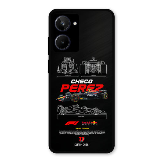 Checo Perez Realme 10 Mobile Back Cover - Car&Bike PrintShield Case