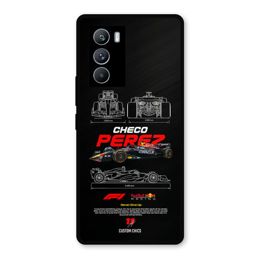 Checo Perez iQOO 9SE Mobile Back Cover - Car&Bike PrintShield Case