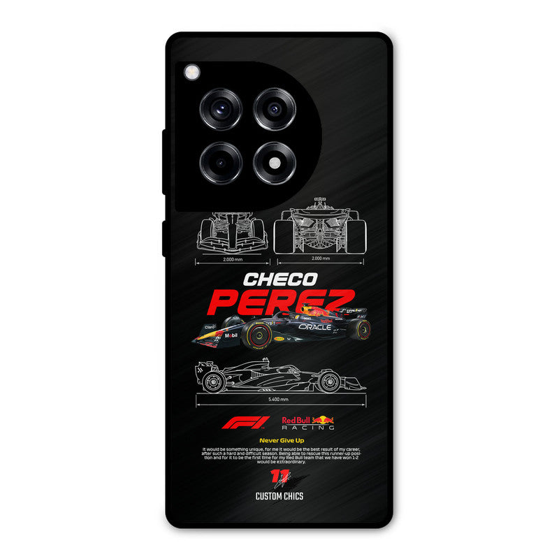 Checo Perez OnePlus 12R Mobile Back Cover - Car&Bike PrintShield Case