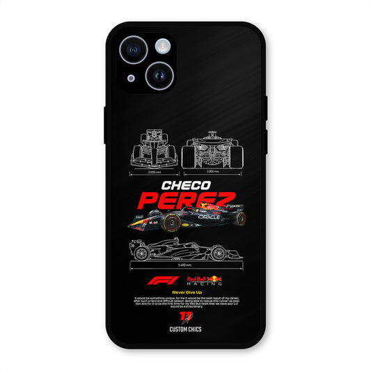 Checo Perez iPhone 14 Mobile Back Cover - Car&Bike PrintShield Case