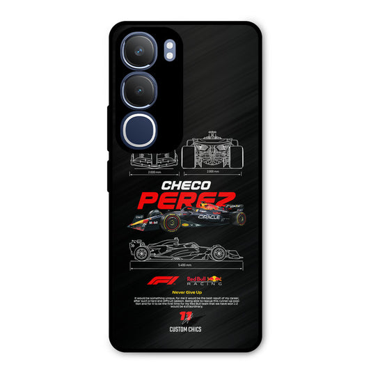 Checo Perez Vivo Y29 Mobile Back Cover - Car&Bike PrintShield Case