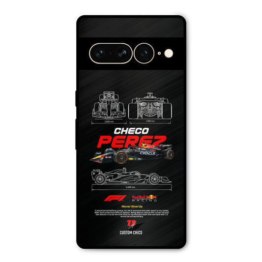 Checo Perez Google Pixel 7 Pro Mobile Back Cover - Car&Bike PrintShield Case