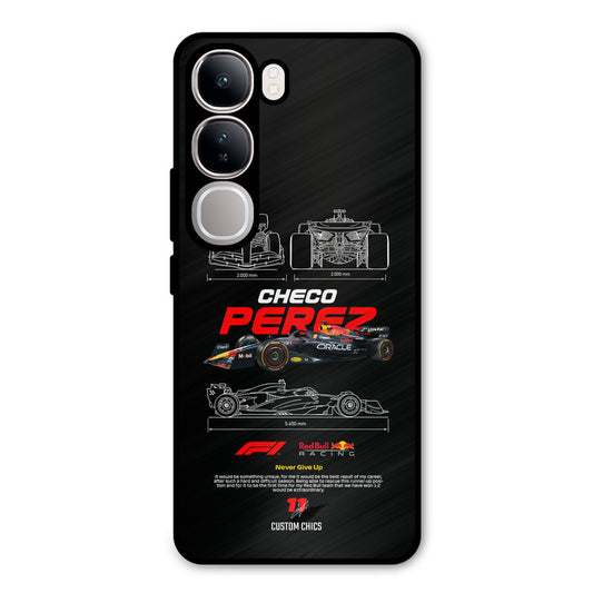 Checo Perez Vivo Y300 Mobile Back Cover - Car&Bike PrintShield Case