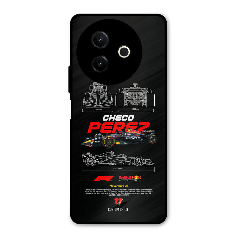 Checo Perez Vivo Y39 Mobile Back Cover - Car&Bike PrintShield Case