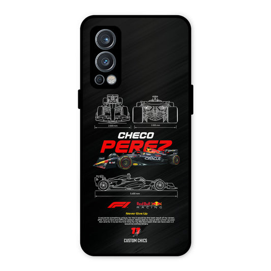 Checo Perez OnePlus Nord 2 5G Mobile Back Cover - Car&Bike PrintShield Case