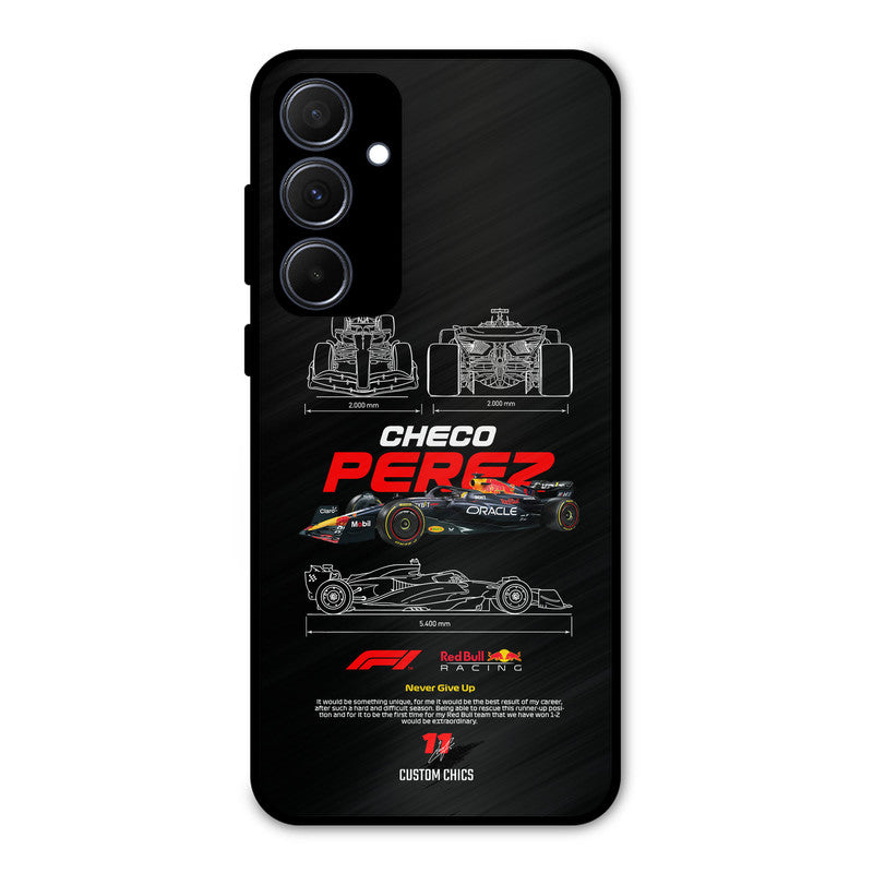 Checo Perez Samsung Galaxy A35 5G Mobile Back Cover - Car&Bike PrintShield Case
