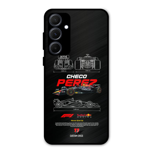 Checo Perez Samsung Galaxy A35 5G Mobile Back Cover - Car&Bike PrintShield Case