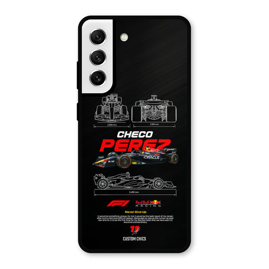 Checo Perez Samsung Galaxy S21 FE 5G Mobile Back Cover - Car&Bike PrintShield Case