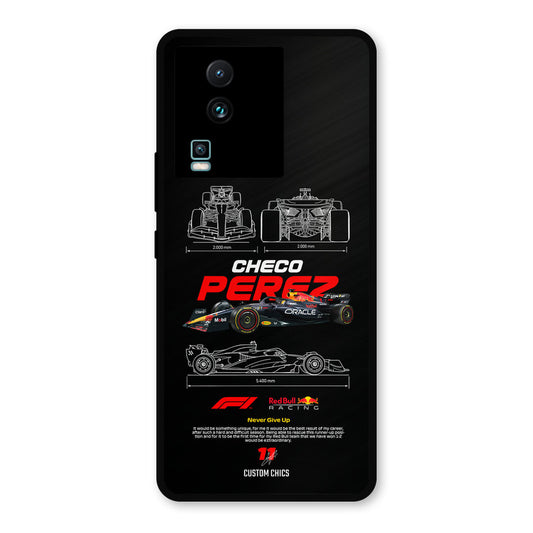 Checo Perez IQOO Neo 7 Mobile Back Cover - Car&Bike PrintShield Case