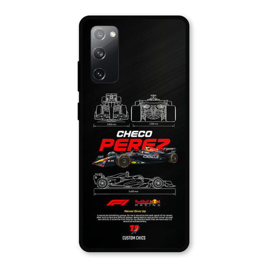 Checo Perez Samsung Galaxy S20 FE Mobile Back Cover - Car&Bike PrintShield Case