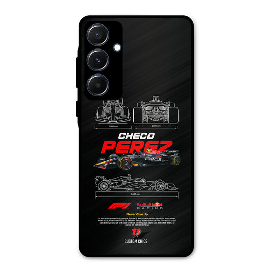 Checo Perez Samsung Galaxy A55 5G Mobile Back Cover - Car&Bike PrintShield Case