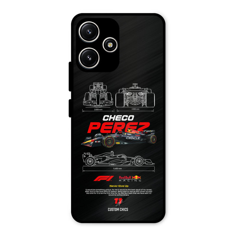 Checo Perez Redmi 12 5G Mobile Back Cover - Car&Bike PrintShield Case