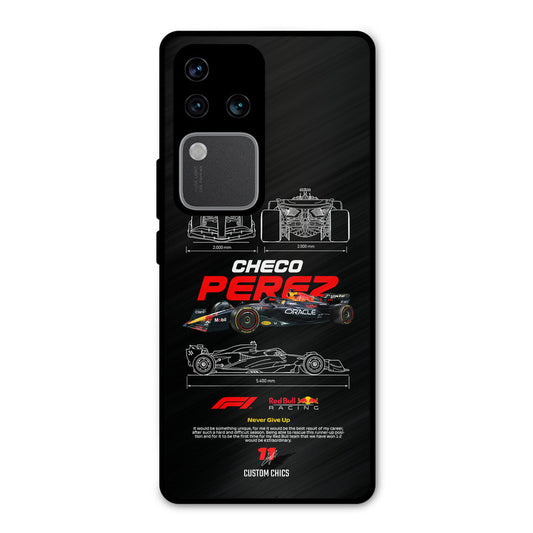 Checo Perez Vivo V30 Pro Mobile Back Cover - Car&Bike PrintShield Case