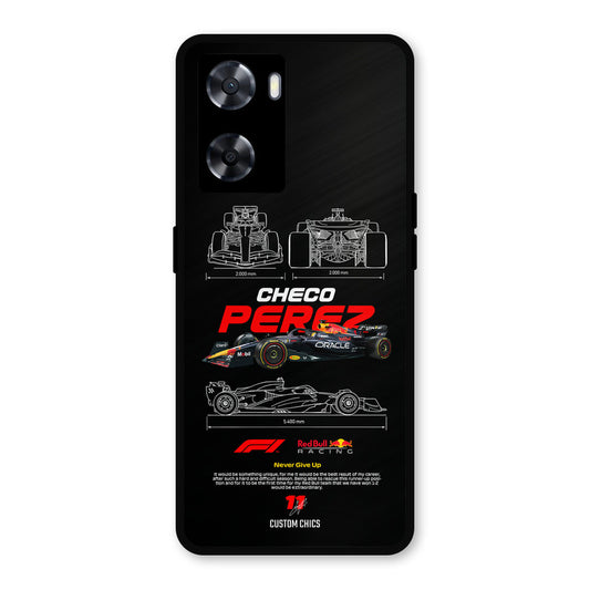 Checo Perez Oppo A57 2022 Mobile Back Cover - Car&Bike PrintShield Case