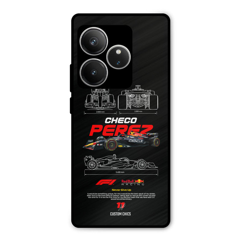 Checo Perez Realme GT 6 Mobile Back Cover - Car&Bike PrintShield Case