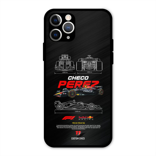Checo Perez iPhone 11 Pro Mobile Back Cover - Car&Bike PrintShield Case
