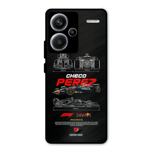 Checo Perez Redmi Note 13 Pro Plus Mobile Back Cover - Car&Bike PrintShield Case