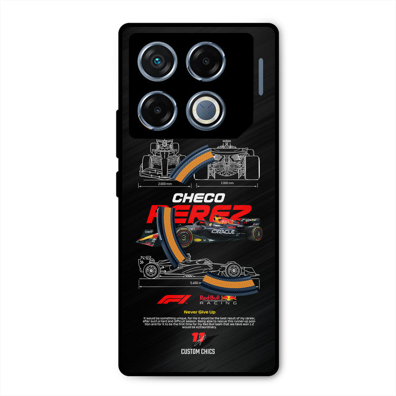 Checo Perez Infinix GT 20 Pro Mobile Back Cover - Car&Bike PrintShield Case