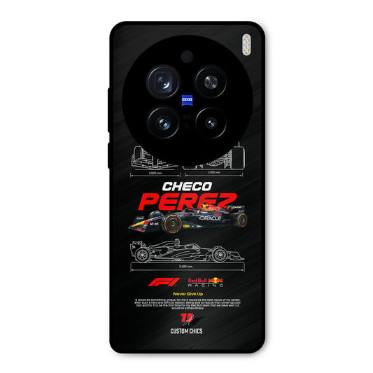 Checo Perez Vivo X200 Pro Mobile Back Cover - Car&Bike PrintShield Case
