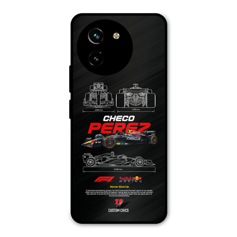 Checo Perez Vivo Y200i Mobile Back Cover - Car&Bike PrintShield Case