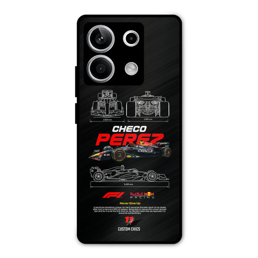 Checo Perez Redmi Note 13 5G Mobile Back Cover - Car&Bike PrintShield Case