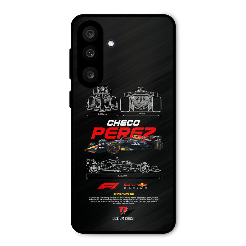 Checo Perez Samsung Galaxy M56 Mobile Back Cover - Car&Bike PrintShield Case