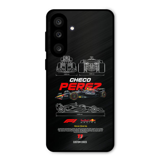 Checo Perez Samsung Galaxy M56 Mobile Back Cover - Car&Bike PrintShield Case