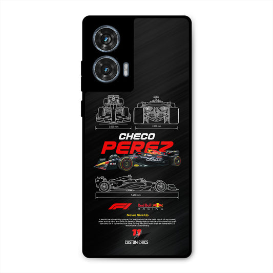Checo Perez Motorola Edge 50 Fusion Mobile Back Cover - Car&Bike PrintShield Case