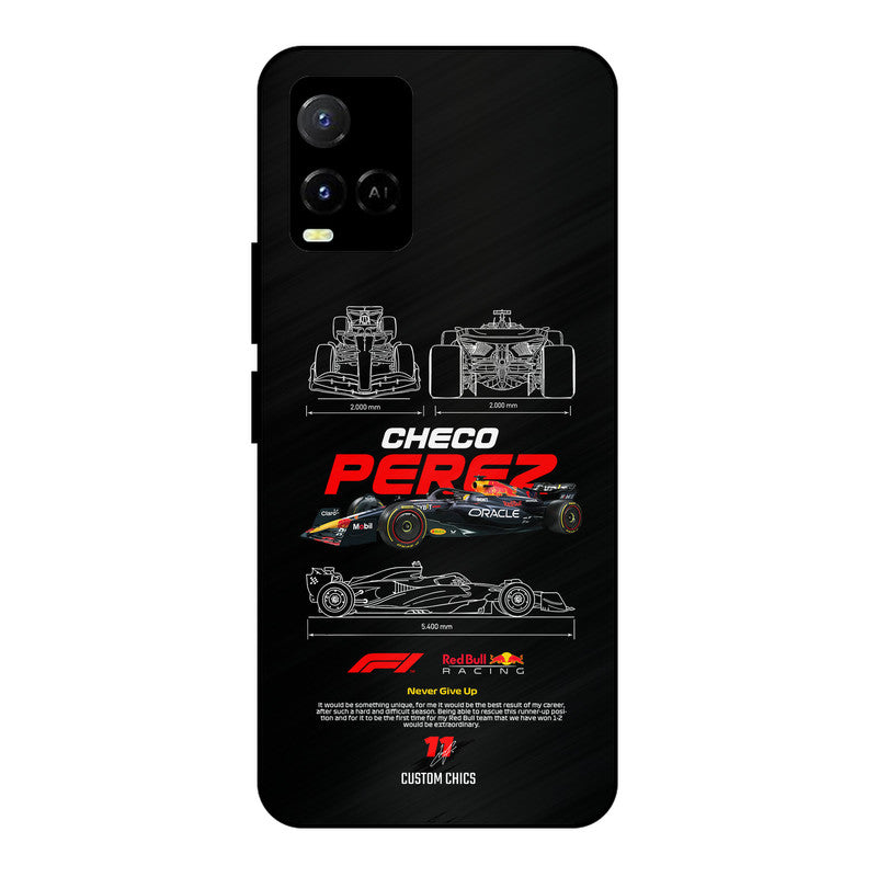 Checo Perez Vivo Y33s Mobile Back Cover - Car&Bike PrintShield Case