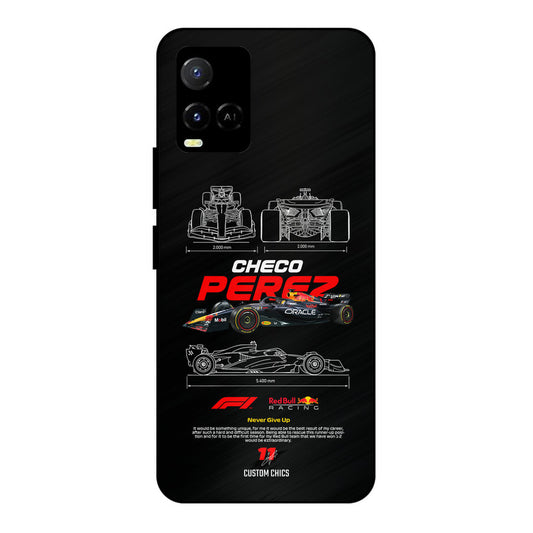 Checo Perez Vivo Y33s Mobile Back Cover - Car&Bike PrintShield Case