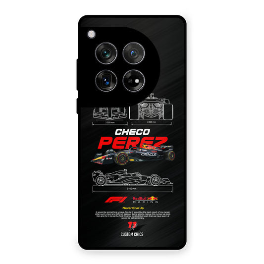 Checo Perez OnePlus 12 Mobile Back Cover - Car&Bike PrintShield Case