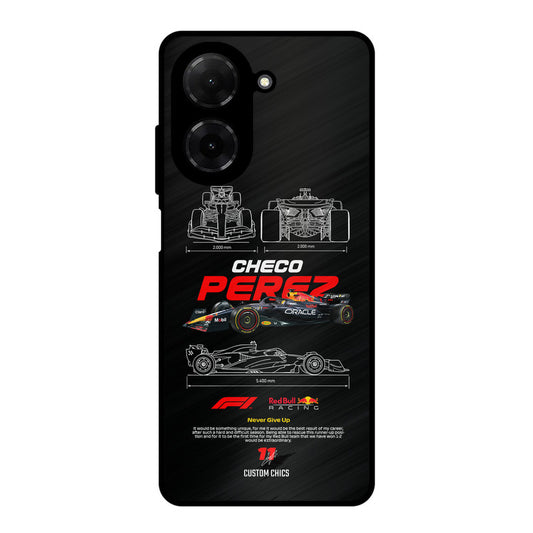 Checo Perez Poco C71 Mobile Back Cover - Car&Bike PrintShield Case