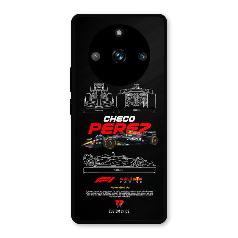 Checo Perez Realme 11 Pro Plus Mobile Back Cover - Car&Bike PrintShield Case