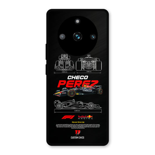 Checo Perez Realme 11 Pro Plus Mobile Back Cover - Car&Bike PrintShield Case