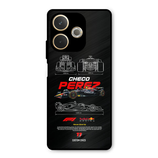 Checo Perez Oppo A5 Pro Mobile Back Cover - Car&Bike PrintShield Case