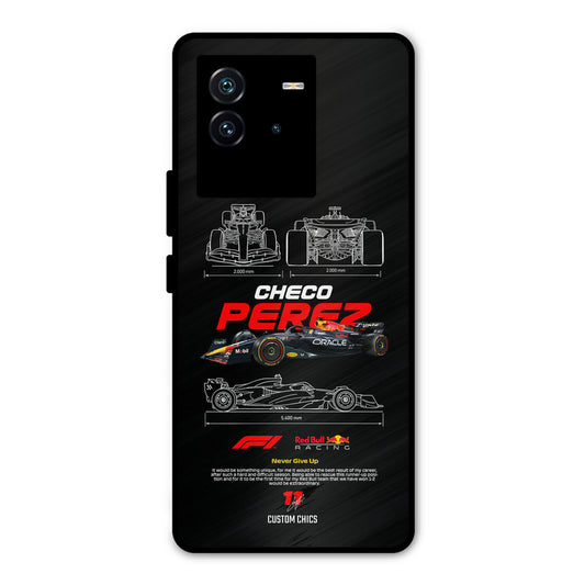 Checo Perez iQOO Neo 6 5G Mobile Back Cover - Car&Bike PrintShield Case