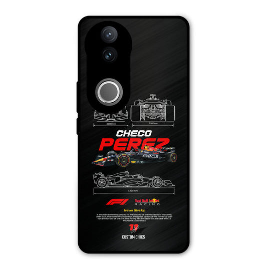 Checo Perez iQOO Z10R Mobile Back Cover - Car&Bike PrintShield Case