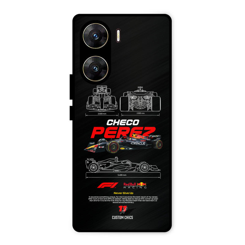 Checo Perez Vivo V29e Mobile Back Cover - Car&Bike PrintShield Case