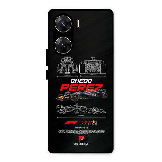 Checo Perez Vivo V29e Mobile Back Cover - Car&Bike PrintShield Case