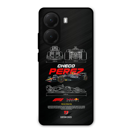 Checo Perez Poco X7 Pro Mobile Back Cover - Car&Bike PrintShield Case